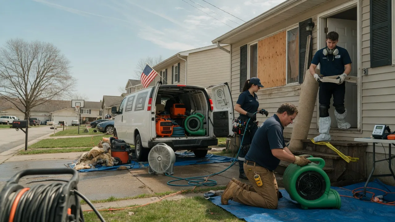 Water Damage Restoration in Crawford, OK near me